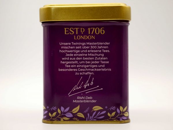 Bild Darjeeling Tee Twinings 100 gramm Dose